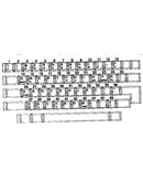 Character keys usa (english)