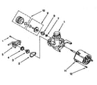 Kenmore 6651514591 pump and motor diagram