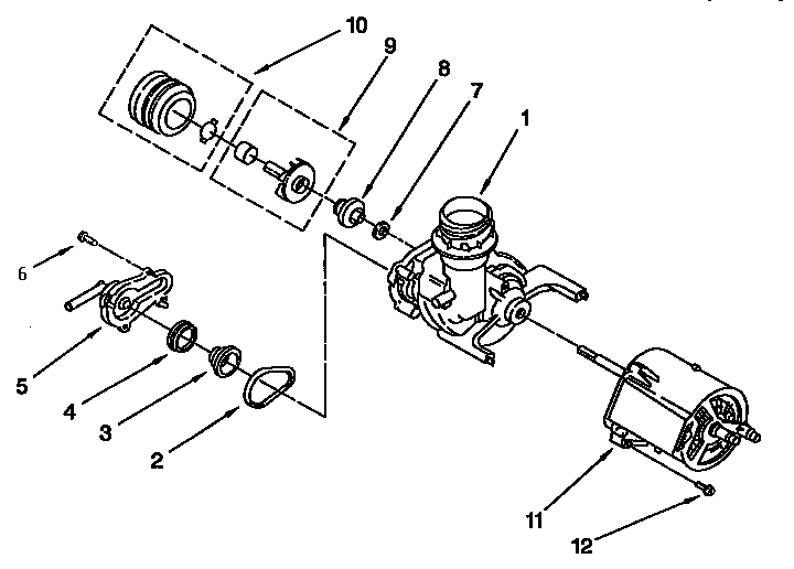 Pump and motor