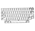 Brother AX-625 function keys - usa eng diagram