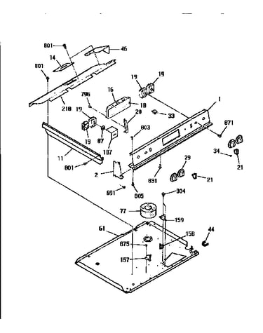 Control panel section