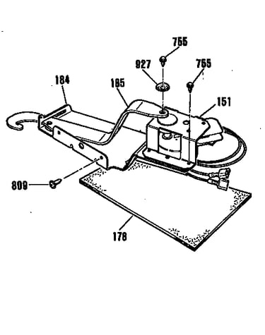 Door lock section
