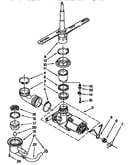 Pump and spray arm