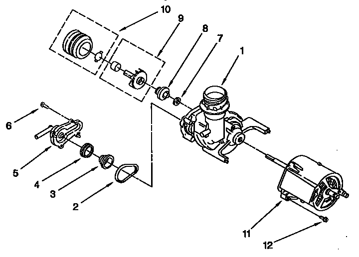 Pump and motor