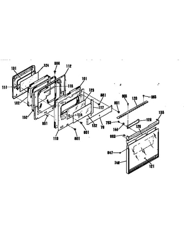 Electric built-in oven