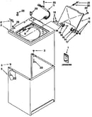 Top and cabinet