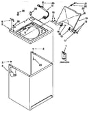 Top and cabinet