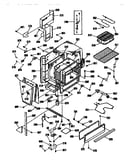 Oven body section