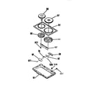 Kenmore 9114694590 electric hob element module kit diagram