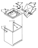 Top and cabinet