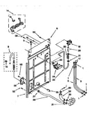 Rear panel parts