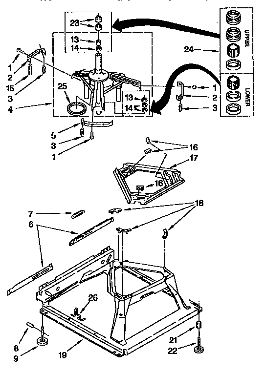 Machine base hardware