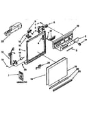 Frame and console
