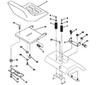 Craftsman 917257562 seat assembly diagram