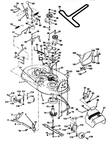Mower deck