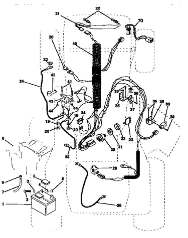 Tractor electrical