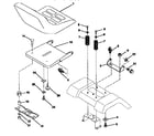 Craftsman 917257551 seat assembly diagram