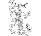 Craftsman 917257551 mower deck diagram