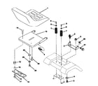 Craftsman 917257592 seat assembly diagram