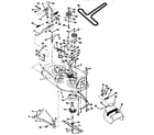 Craftsman 917257592 42"  mower diagram