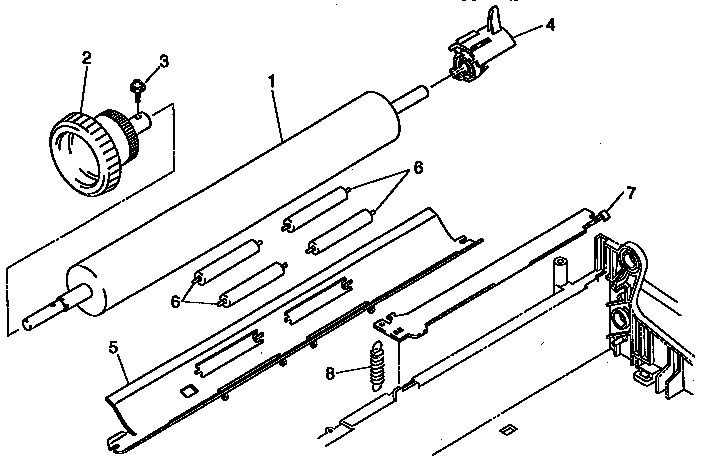 Platen mechanism