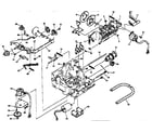 Brother GX-8750 carrier mechanism diagram