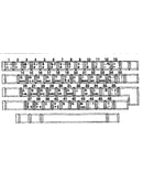 Character keys, usa, english