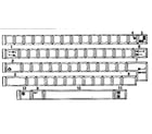 Brother GX-8750 function keys, canada, english/french diagram