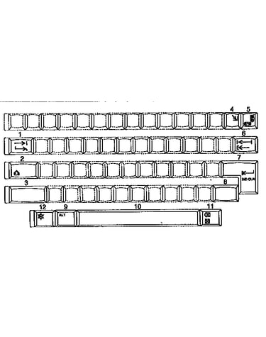 Function keys, canada, english/french