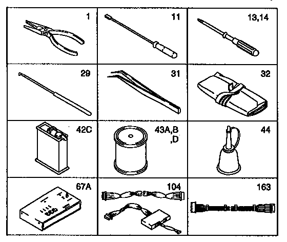 Adjusting tool kit