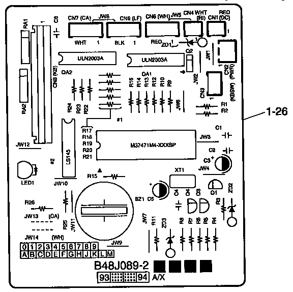 MAIN PCB ASSEMBLY