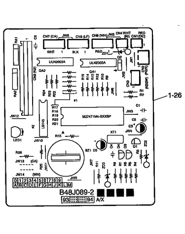 Main pcb assembly
