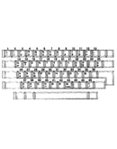 Character keys / usa spanish