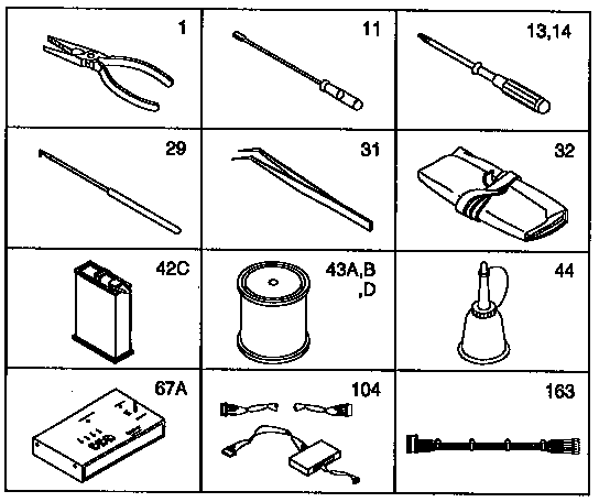 ADJUSTING TOOL KIT