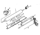Brother GX-9750 platen mechanism diagram