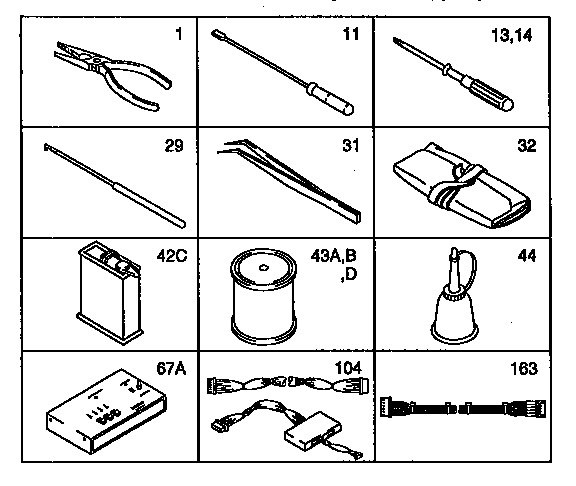 ADJUSTING TOOL KIT