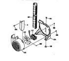 Kenmore 9114654091 blower section diagram