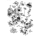 Tecumseh HMSK80-155524S replacement parts diagram