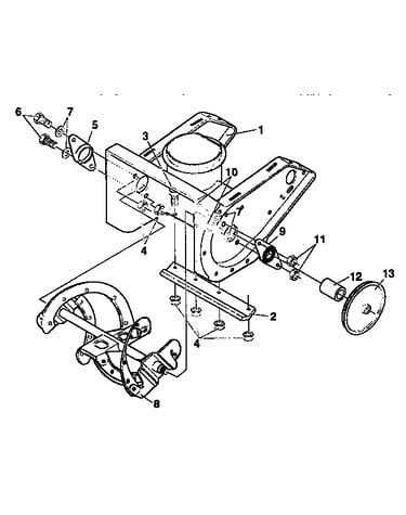 Auger housing