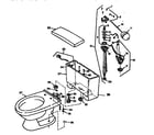Universal Rundle 4045/5574-848 LT SEAFOAM replacement parts diagram