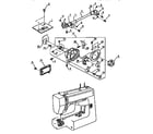Kenmore 38512614490 shuttle assembly diagram