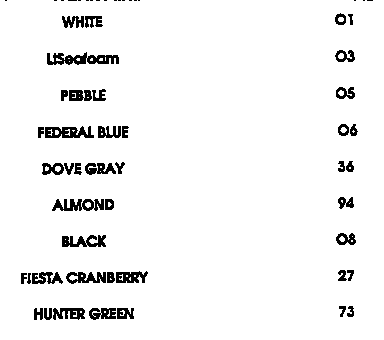 Color chart
