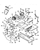 Dryer, motor, blower, belt