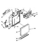 Frame and console