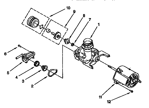 Pump and motor