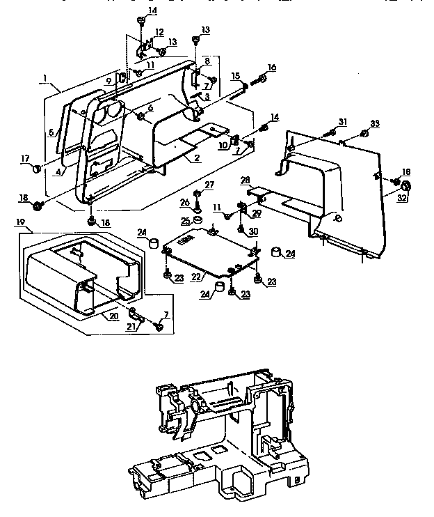 Front cover unit
