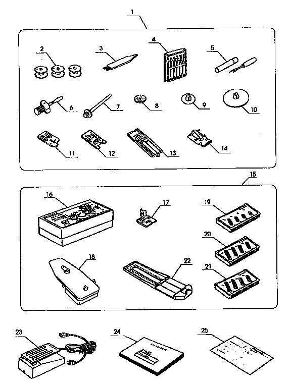 Attachment parts