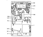 Kenmore 5658968690 power and control circuit board diagram