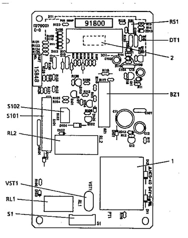 Power and control circuit board