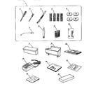 Kenmore 38516631490 attachment parts diagram